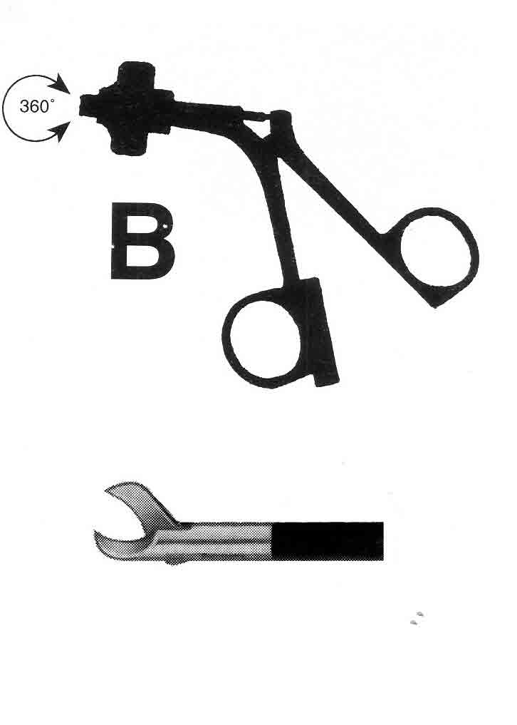 İZOLELİ MAKAS B MODEL SAPLI ÇAP  5MM L:36CM